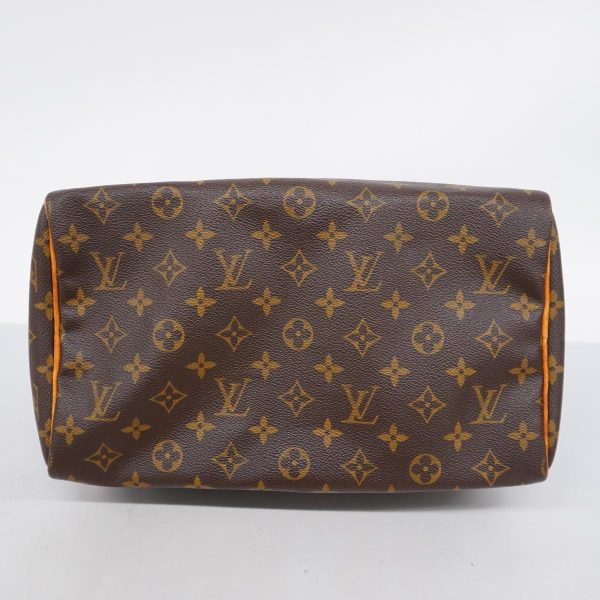 1240001049080 3 Louis Vuitton Speedy 30 Monogram Handbag Brown