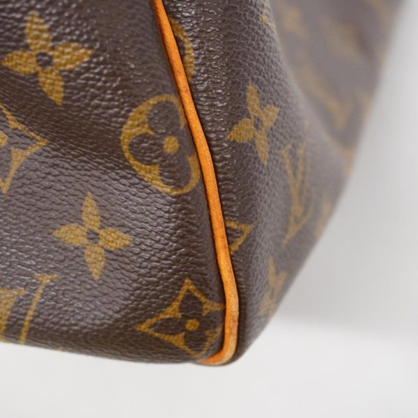 1240001049080 6 Louis Vuitton Speedy 30 Monogram Handbag Brown