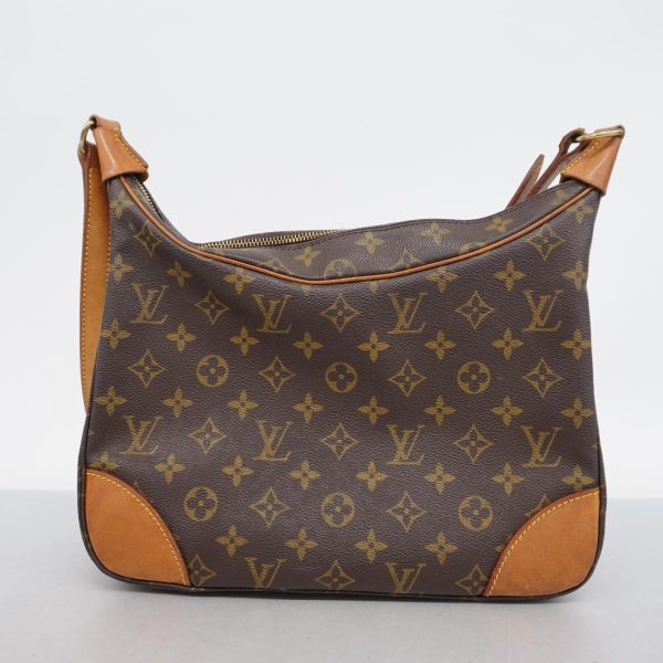 1240001049090 17 Louis Vuitton Boulogne 30 Monogram Shoulder Bag Brown