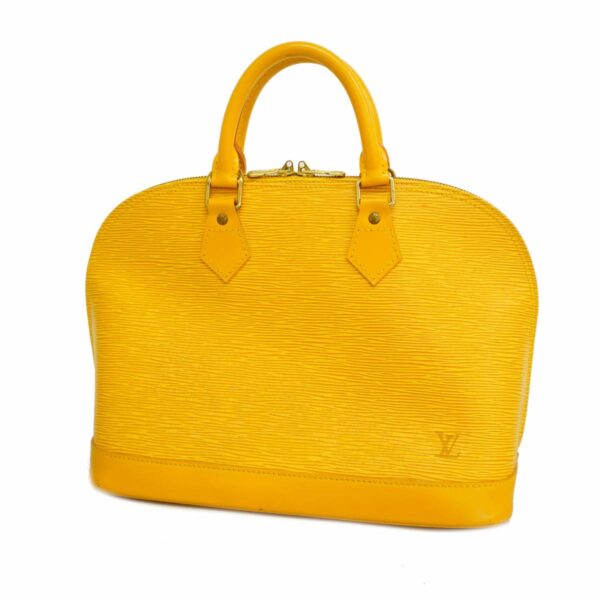 1240001049100 1 Louis Vuitton Epi Alma Handbag Jaune