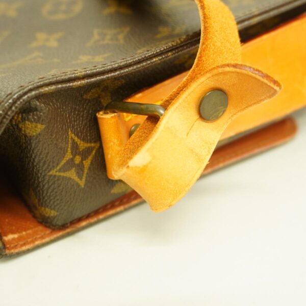 1240001049101 12 Louis Vuitton Monogram Cartesier GM Shoulder Bag Brown