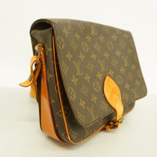 1240001049101 2 Louis Vuitton Monogram Cartesier GM Shoulder Bag Brown