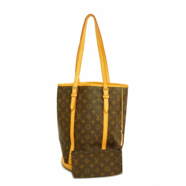 1240001049102 1 Louis Vuitton Monogram Bucket GM Tote Bag Brown