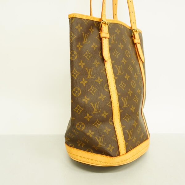 1240001049102 2 Louis Vuitton Monogram Bucket GM Tote Bag Brown