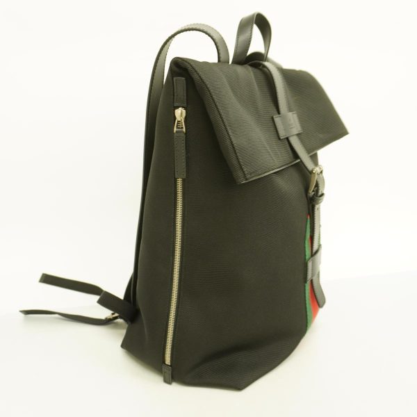 1240001049190 2 Gucci Sherry Line Rucksack Black