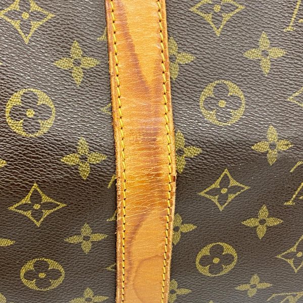 1240001049214 10 Louis Vuitton Keepall Bandouliere 60 Monogram Bag Brown