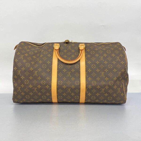 1240001049215 11 Louis Vuitton Monogram Keepall Bag Brown