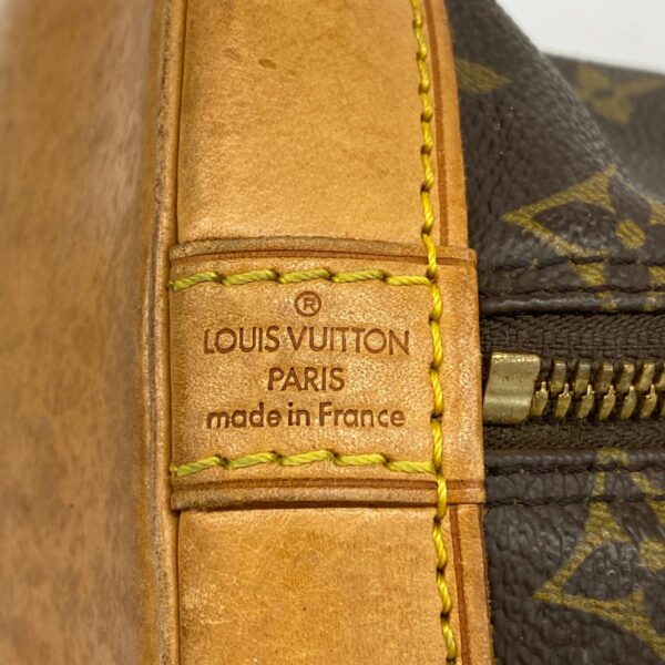 1240001049216 5 Louis Vuitton Monogram Alma Handbag Brown