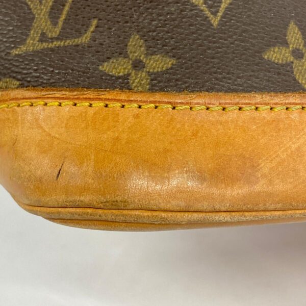 1240001049216 8 Louis Vuitton Monogram Alma Handbag Brown