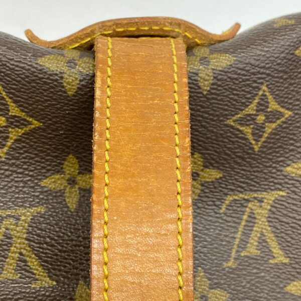 1240001049217 16 Louis Vuitton Monogram Saumur Shoulder Bag Brown