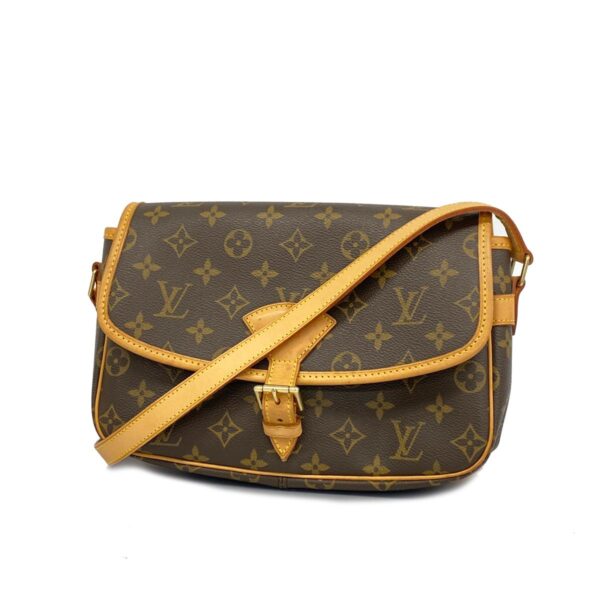 1240001049219 1 Louis Vuitton Monogram Sologne Shoulder Bag Brown