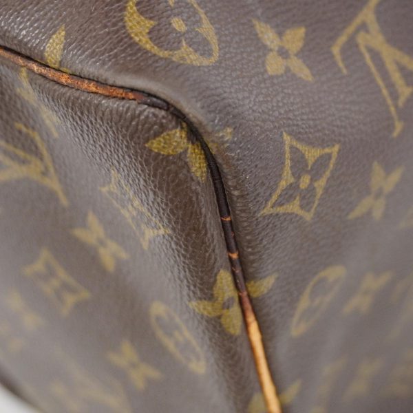 1240001049226 14 Louis Vuitton Keepall 50 Monogram Bag Brown