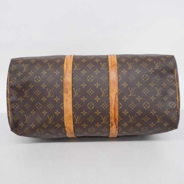 1240001049226 3 Louis Vuitton Keepall 50 Monogram Bag Brown