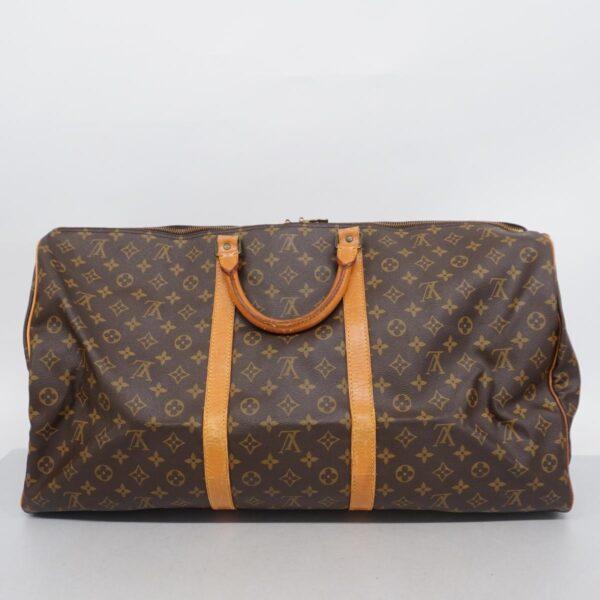 1240001049228 18 Louis Vuitton Monogram Keepall Bag Brown