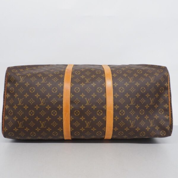 1240001049228 3 Louis Vuitton Monogram Keepall Bag Brown