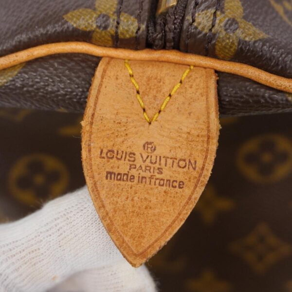 1240001049228 5 Louis Vuitton Monogram Keepall Bag Brown