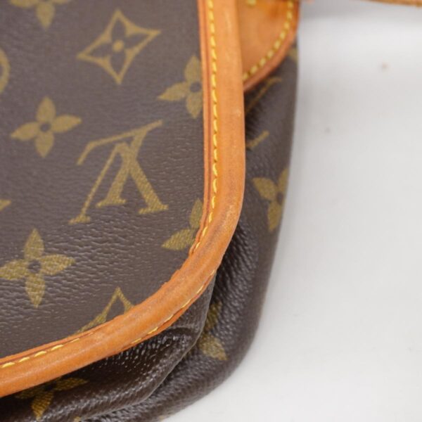 1240001049229 17 Louis Vuitton Monogram Givessière MM Shoulder Bag Brown