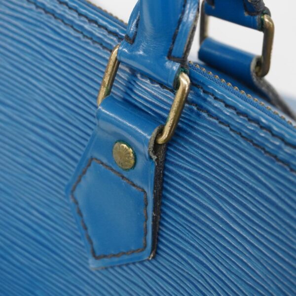 1240001049233 17 Louis Vuitton Epi Speedy Handbag Toledo Blue