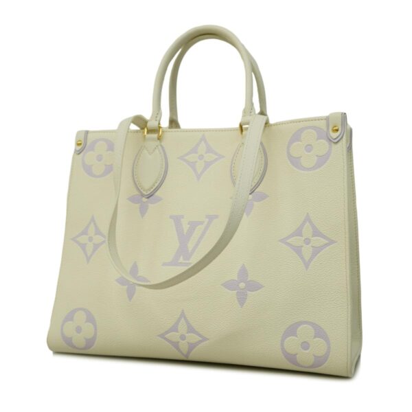 1240001049246 1 Louis Vuitton Empreinte On the Go MM Bag White