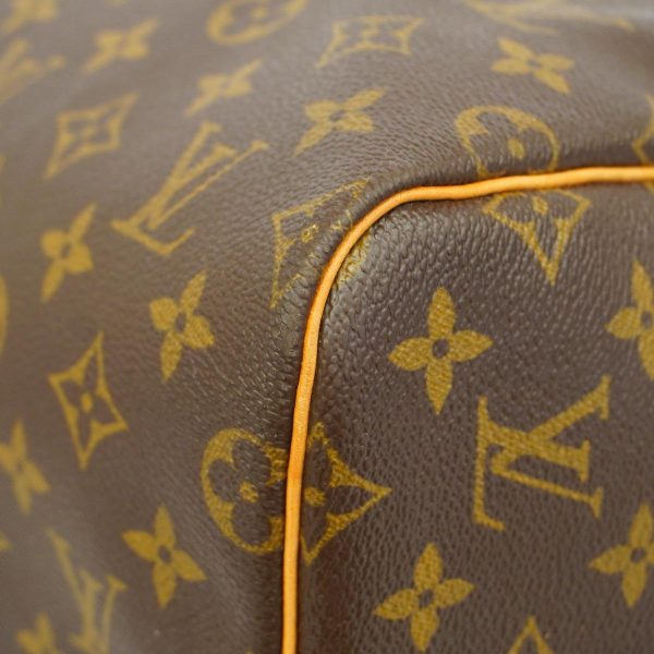 1240001049250 6 Louis Vuitton Keepall 55 Monogram Bag Brown