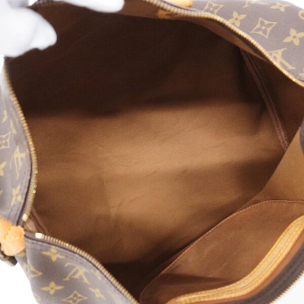 1240001049255 4 Louis Vuitton Monogram Speedy Handbag Brown