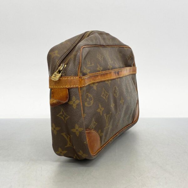 1240001049262 2 Louis Vuitton Monogram Compiègne Clutch Bag Brown