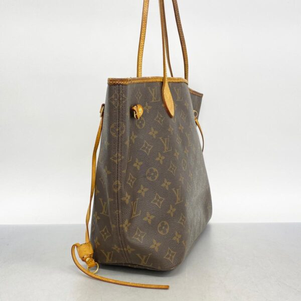 1240001049264 2 Louis Vuitton Monogram Neverfull MM Tote Bag Brown