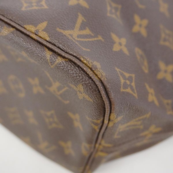 1240001049268 11 Louis Vuitton Neverfull Mm Monogram Tote Bag Brown