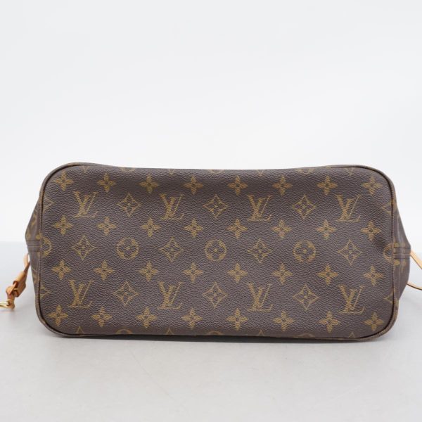 1240001049268 3 Louis Vuitton Neverfull Mm Monogram Tote Bag Brown