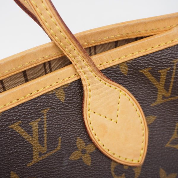 1240001049268 6 Louis Vuitton Neverfull Mm Monogram Tote Bag Brown