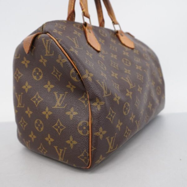 1240001049270 2 Louis Vuitton Monogram Speedy Handbag Brown