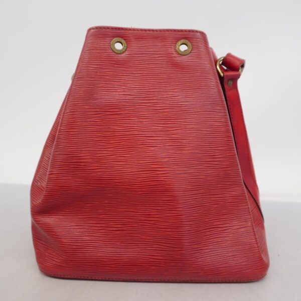 1240001049271 20 Louis Vuitton Epi Petit Noe Shoulder Bag Castilian Red