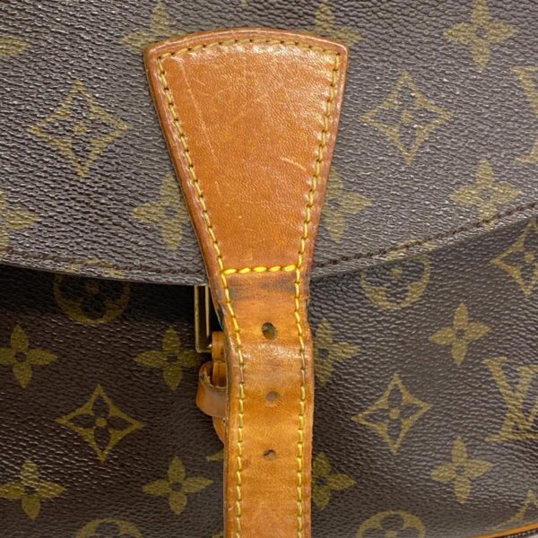 1240001049277 8 Louis Vuitton Monogram Genefeuille GM Shoulder Bag Brown