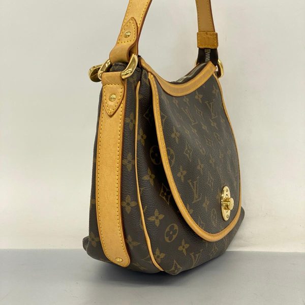 1240001049297 2 Louis Vuitton Thuram Pm Monogram Shoulder Bag Brown