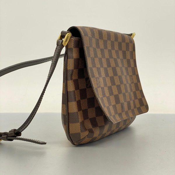 1240001049298 2 Louis Vuitton Musette Tango Short Strap Damier Shoulder Bag Ebene