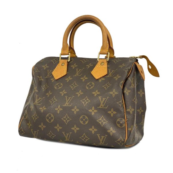 1240001049304 1 Louis Vuitton Speedy 25 Monogram Handbag Brown