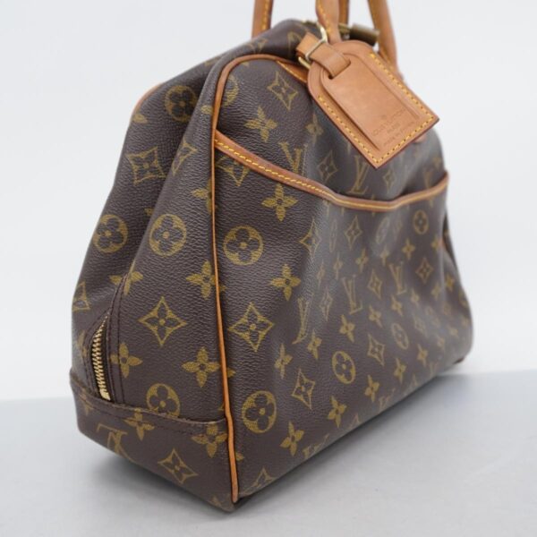 1240001049306 2 Louis Vuitton Monogram Deauville Handbag Brown