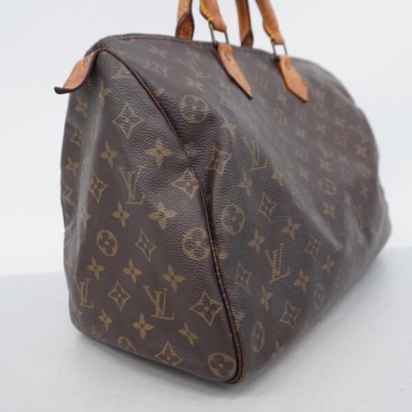 1240001049308 2 Louis Vuitton Monogram Speedy Handbag Brown