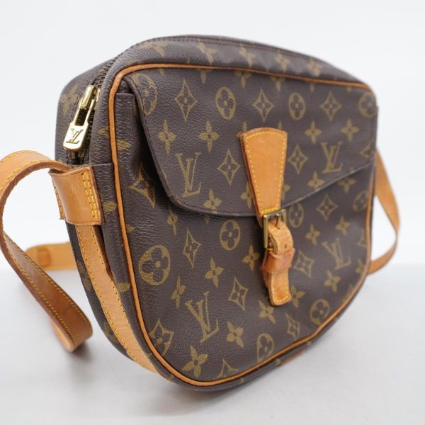 1240001049310 2 Louis Vuitton Genefeuille Mm Monogram Shoulder Bag Brown