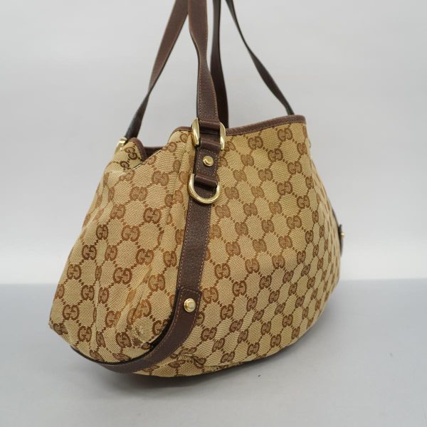 1240001049321 2 Gucci Gg Tote Bag Brown Champagne