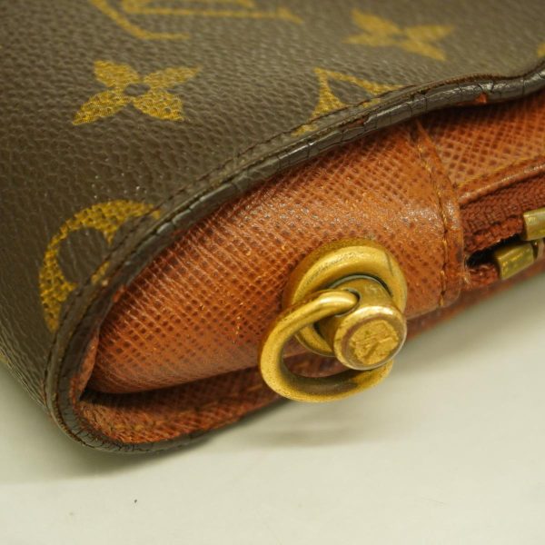 1240001049344 10 Louis Vuitton Orsay Monogram Clutch Bag Brown