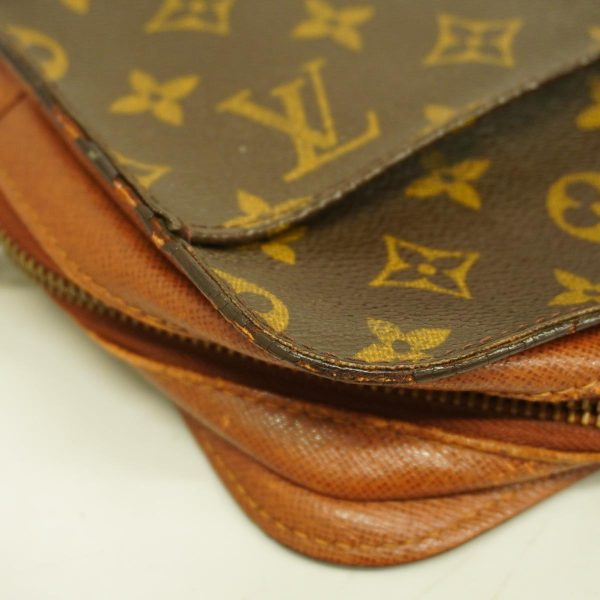 1240001049344 14 Louis Vuitton Orsay Monogram Clutch Bag Brown