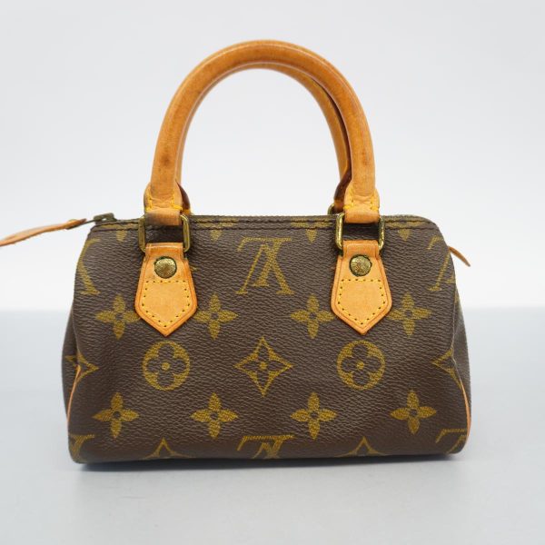 1240001049381 13 Louis Vuitton Mini Speedy Monogram Handbag Brown