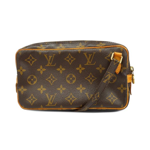 1240001049382 1 Louis Vuitton Pochette Marly Bandouliere Monogram Shoulder Bag Brown