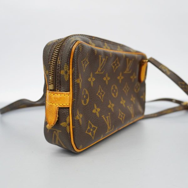 1240001049382 2 Louis Vuitton Pochette Marly Bandouliere Monogram Shoulder Bag Brown