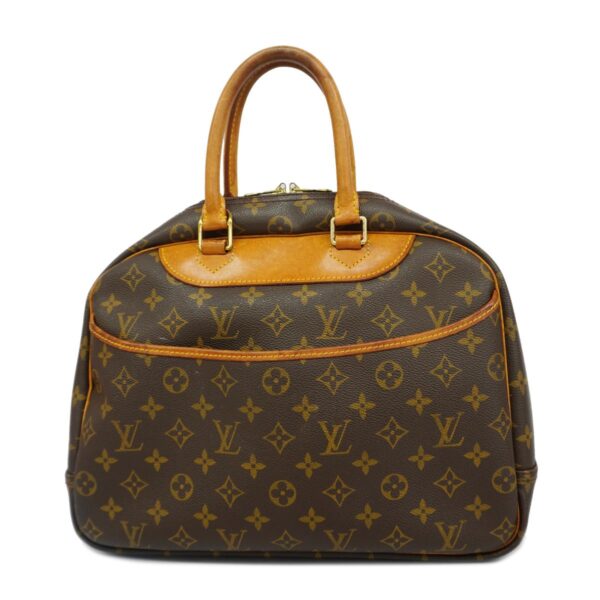 1240001049387 1 Louis Vuitton Monogram Deauville Handbag Brown