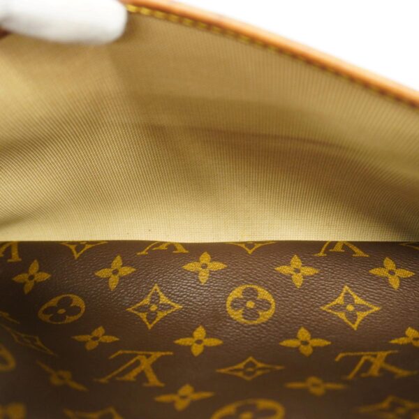 1240001049387 12 Louis Vuitton Monogram Deauville Handbag Brown