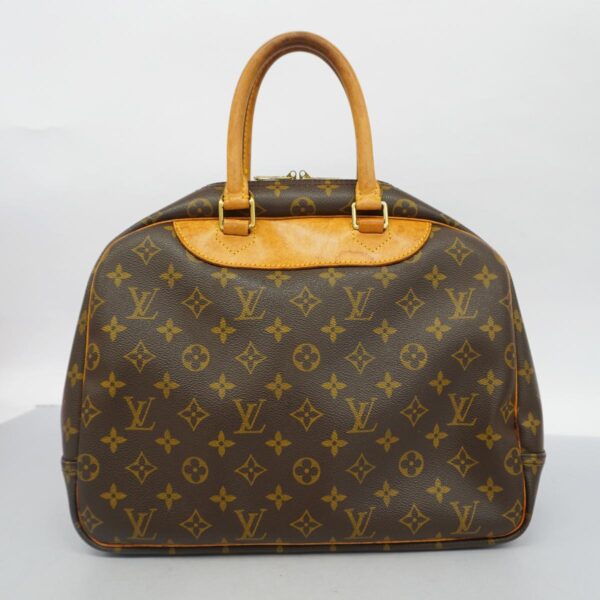 1240001049387 17 Louis Vuitton Monogram Deauville Handbag Brown