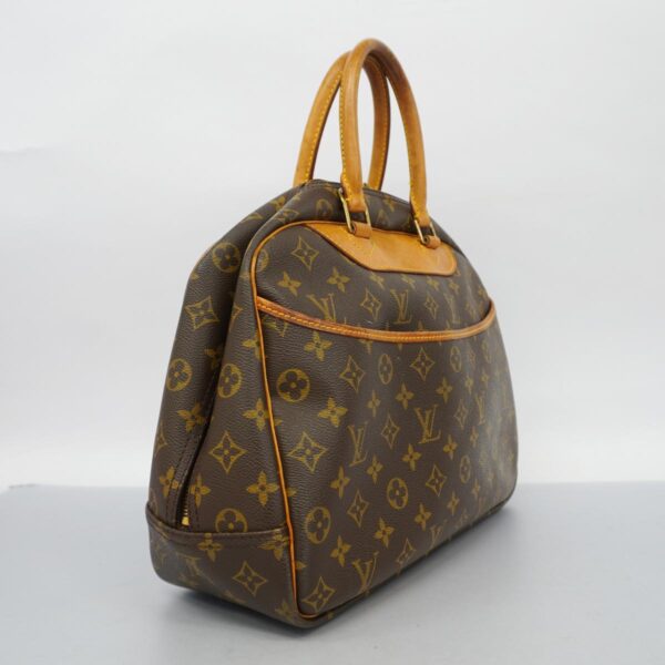 1240001049387 2 Louis Vuitton Monogram Deauville Handbag Brown