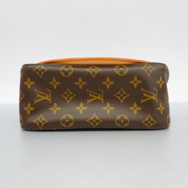 1240001049391 3 Louis Vuitton Looping Mm Monogram Shoulder Bag Brown